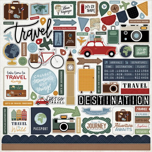 Let's Go Travel Ephemera