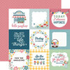 Echo Park - Life Is Beautiful Collection - 12 x 12 Double Sided Paper - 4 x 4 Journaling Cards