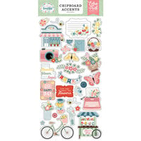 Echo Park - Life Is Beautiful Collection - Chipboard Embellishments - Accents