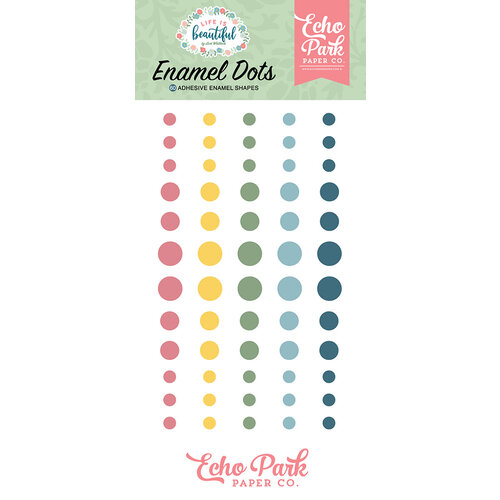 Echo Park - Life Is Beautiful Collection - Enamel Dots