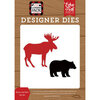Echo Park - Little Lumberjack Collection - Designer Dies - Moose And Bear