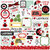 Echo Park - Little Ladybug Collection - 12 x 12 Cardstock Stickers - Elements