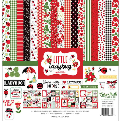 Echo Park - Little Ladybug Collection - 12 x 12 Collection Kit