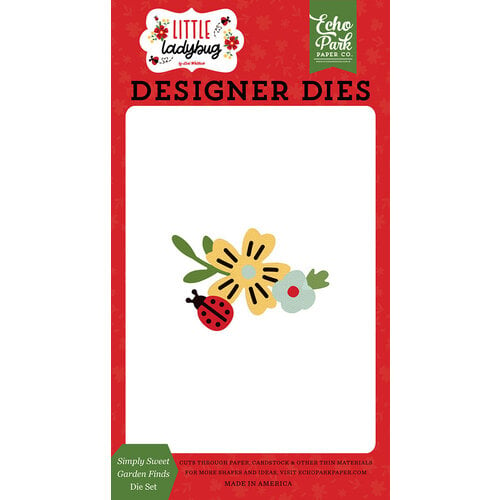 Echo Park - Little Ladybug Collection - Designer Dies - Simply Sweet Garden Finds