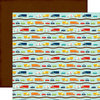 Echo Park - Little Man Collection - 12 x 12 Double Sided Paper - Cars