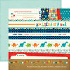 Echo Park - Little Man Collection - 12 x 12 Double Sided Paper - Borders