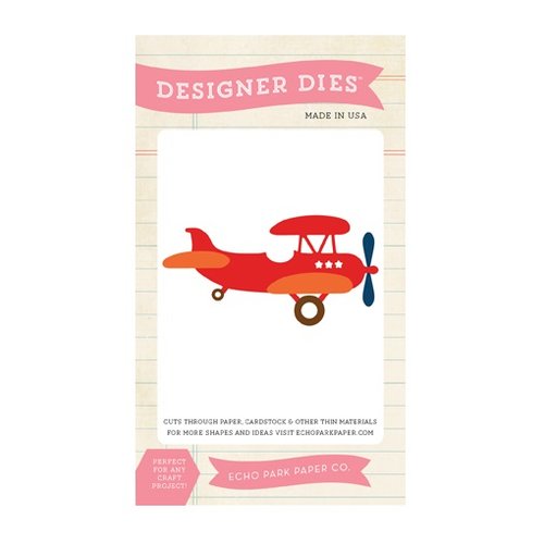 Echo Park - Little Man Collection - Designer Dies - Vintage Airplane