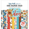 Echo Park - I Love My Dog Collection - 6 x 6 Paper Pad