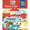 Echo Park - I Love My Dog Collection - Ephemera - Frames and Tags