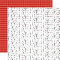 Echo Park - Love Notes Collection - 12 x 12 Double Sided Paper - Oh My Darlin'