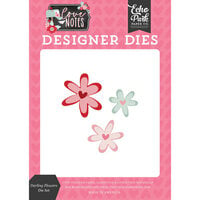 Echo Park - Love Notes Collection - Designer Dies - Darling Flowers