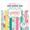 Echo Park - Let's Party Collection - 6 x 6 Paper Pad