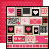 Echo Park - Love Story Collection - 12 x 12 Double Sided Paper - Snapshots