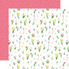 Echo Park - I Love Spring Collection - 12 x 12 Double Sided Paper - May Flowers