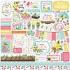Echo Park - I Love Spring Collection - 12 x 12 Cardstock Stickers - Elements