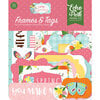 Echo Park - I Love Spring Collection - Ephemera - Frames and Tags