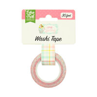 Echo Park - I Love Spring Collection - Decorative Tape - Springtime Plaid