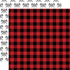 Echo Park - Let's Lumberjack Collection - 12 x 12 Double Sided Paper - Flannel