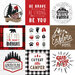 Echo Park - Let's Lumberjack Collection - 12 x 12 Double Sided Paper - 4 x 4 Journaling Cards