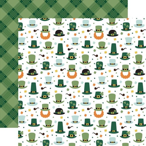 Echo Park - Lucky Charm Collection - 12 x 12 Double Sided Paper - Leprechaun Luck