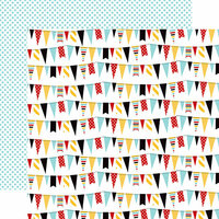 Echo Park - Magical Adventure Collection - 12 x 12 Double Sided Paper - Festive Banners