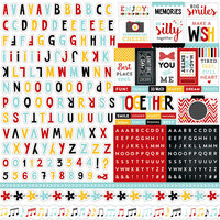 Echo Park - Magical Adventure Collection - 12 x 12 Cardstock Stickers - Alphabet
