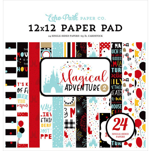 Echo Park - Magical Adventure 2 Collection - 12 x 12 Paper Pad