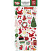 Echo Park - Merry and Bright Collection - Christmas - Chipboard Stickers - Accents