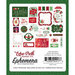 Echo Park - Merry and Bright Collection - Christmas - Ephemera