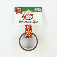 Echo Park - Merry and Bright Collection - Christmas - Decorative Tape - Gold Flourish