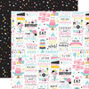 Echo Park - Magical Birthday Girl Collection - 12 x 12 Double Sided Paper - Birthday Magic