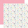 Echo Park - Magical Birthday Girl Collection - 12 x 12 Double Sided Paper - Party Hats