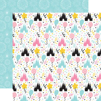 Echo Park - Magical Birthday Girl Collection - 12 x 12 Double Sided Paper - Castles