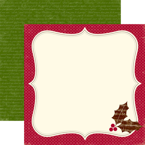 Echo Park - Merry Christmas Collection - 12 x 12 Double Sided Paper - Home for the Holidays, CLEARANCE