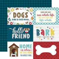 Echo Park - My Dog Collection - 12 x 12 Double Sided Paper - 4 x 6 Journaling Cards