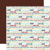 Echo Park - My Dog Collection - 12 x 12 Double Sided Paper - Good Dog