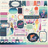 Echo Park - Mermaid Dreams Collection - 12 x 12 Cardstock Stickers - Elements