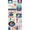 Echo Park - Mermaid Dreams Collection - Chipboard Stickers - Accents