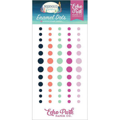 Echo Park - Mermaid Dreams Collection - Enamel Dots