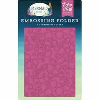 Echo Park - Mermaid Dreams Collection - Embossing Folder - Bubbles