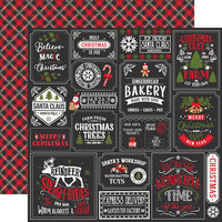 Echo Park - My Favorite Christmas Collection - 12 x 12 Double Sided Paper - Christmas Squares