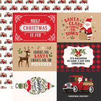 Echo Park - My Favorite Christmas Collection - 12 x 12 Double Sided Paper - 4 x 6 Journaling Cards