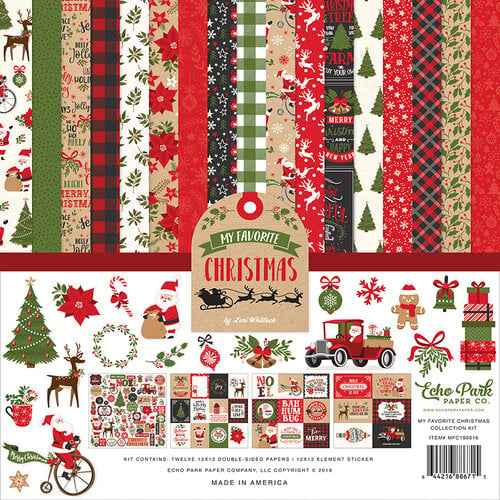 Echo Park - My Favorite Christmas Collection - 12 x 12 Collection Kit