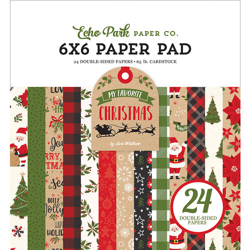 Echo Park - My Favorite Christmas Collection - 6 x 6 Paper Pad