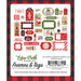 Echo Park - My Favorite Christmas Collection - Ephemera - Frames and Tags