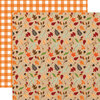 Echo Park - My Favorite Fall Collection - 12 x 12 Double Sided Paper - Fall Breeze