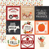 Echo Park - My Favorite Fall Collection - 12 x 12 Double Sided Paper - 4 x 4 Journaling Cards