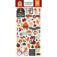 Echo Park - My Favorite Fall Collection - Chipboard Stickers - Accents