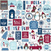 Echo Park - My Favorite Winter Collection - Christmas - 12 x 12 Cardstock Stickers - Elements