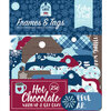 Echo Park - Christmas - My Favorite Winter Collection - Ephemera - Frames and Tags